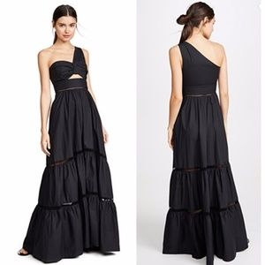 A.L.C. Piper One-Shoulder Maxi Dress